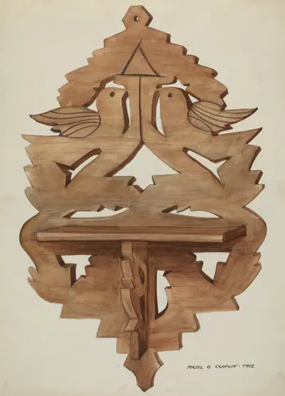 Hanging Wall Shelf