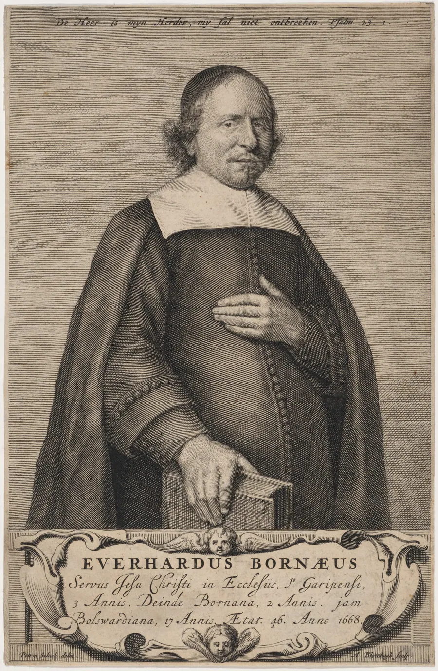 Everhard Bornaeus by Abraham Blooteling