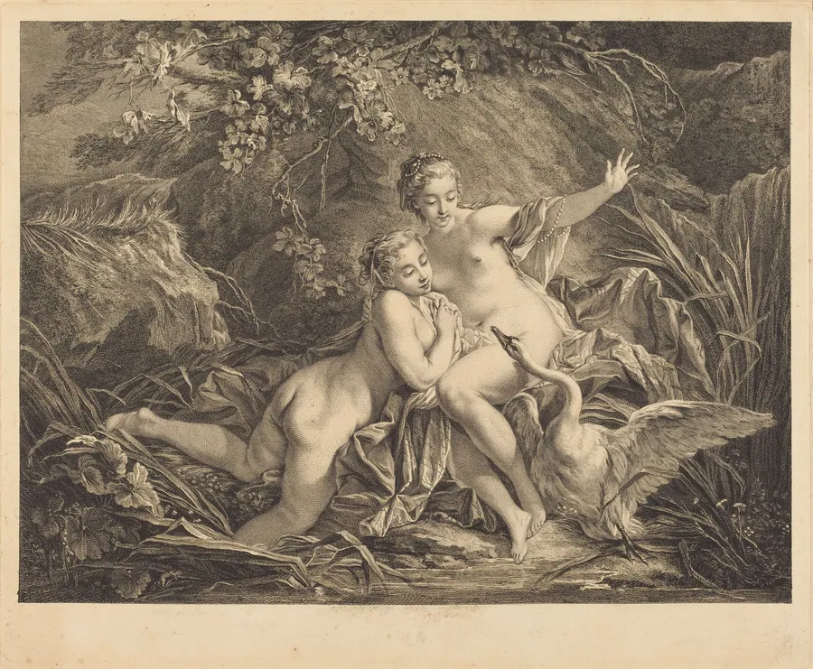 Jupiter and Leda by William Wynne Ryland