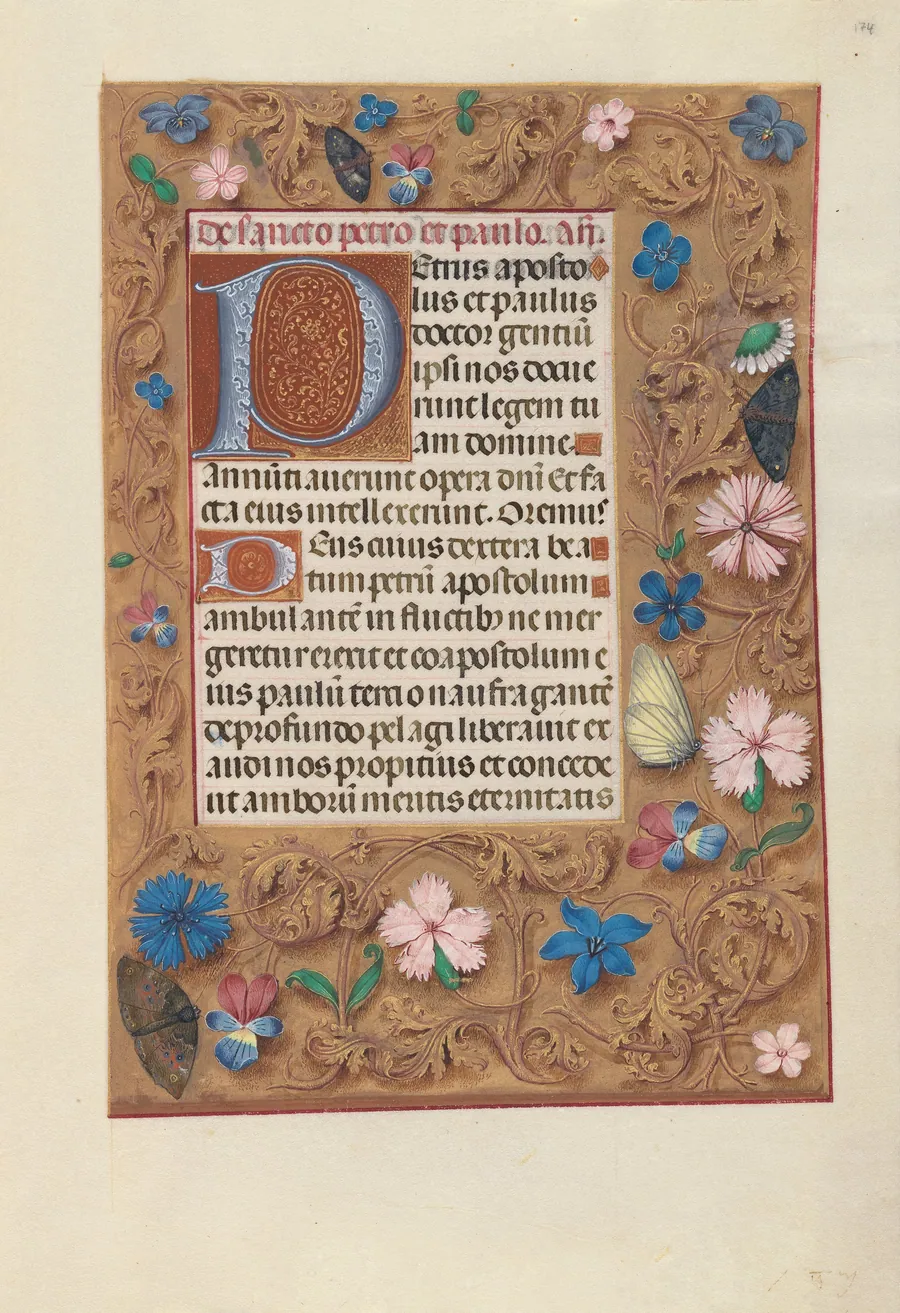 Hours of Queen Isabella the Catholic, Queen of Spain:  Fol. 174r by Master of the First Prayerbook of Maximillian
