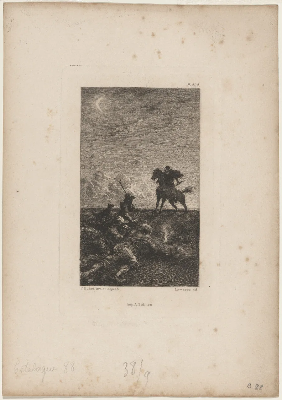 Thomas Le Hardouaye by Félix-Hilaire Buhot