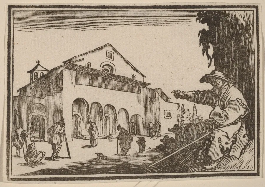 Almshouse by Edouard Eckman