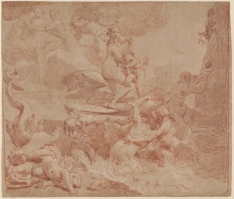 The Birth of Venus by Gaetano Gandolfi