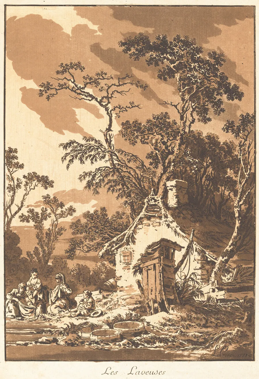 Les Laveuses (The Laundresses) by Jean-Baptiste Le Prince