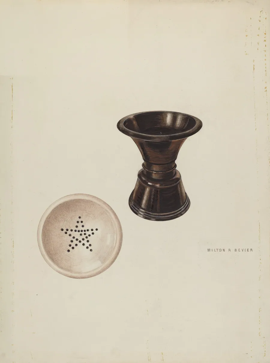 Sand Blotter by Milton Bevier