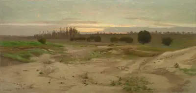 The Marl Pit at Mulcent: Evening