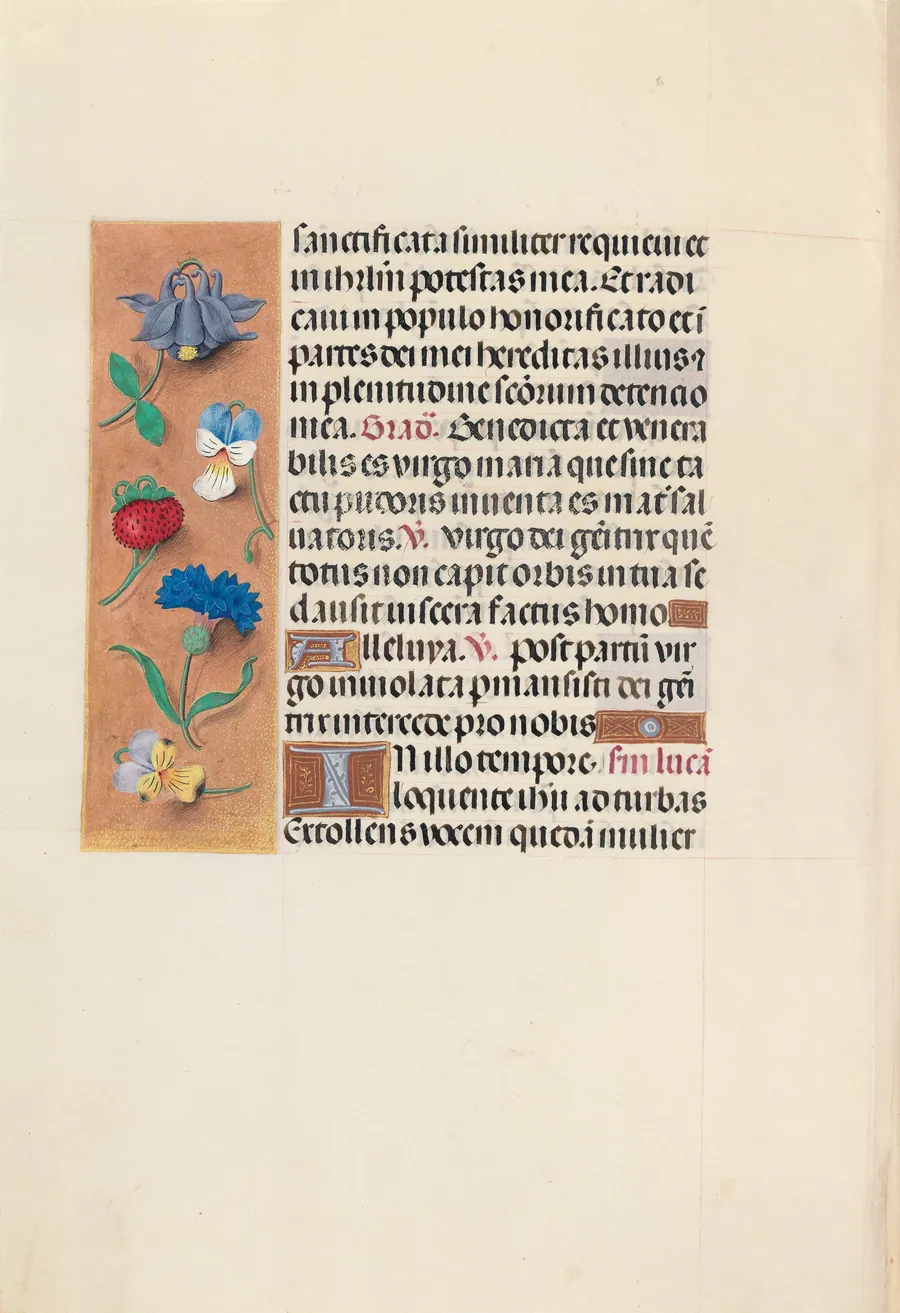 Hours of Queen Isabella the Catholic, Queen of Spain:  Fol. 90v by Master of the First Prayerbook of Maximillian