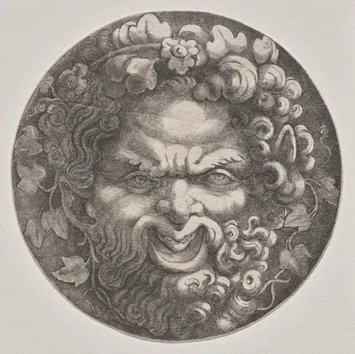 Head of Silenus