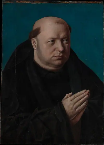 Portrait of a Monk in Prayer