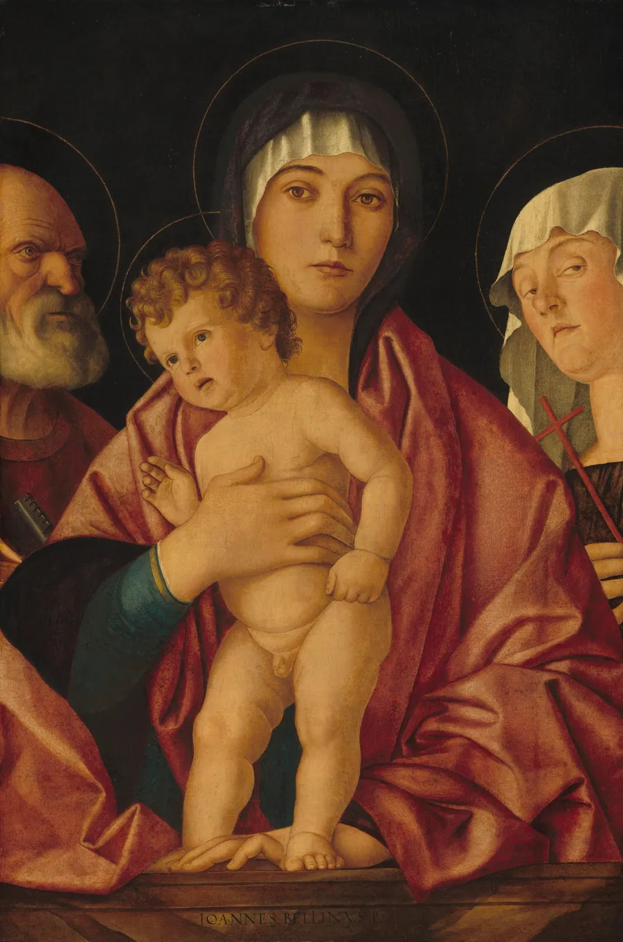 Madonna and Child with Saints by Anonymous Artist