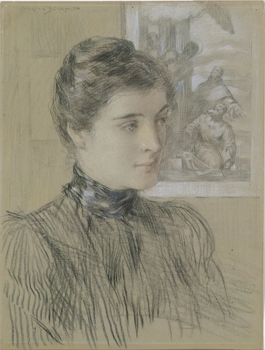 The Veronese Print by J. Carroll Beckwith