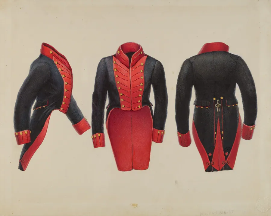 Delaware Militia Coat by B. Berndt