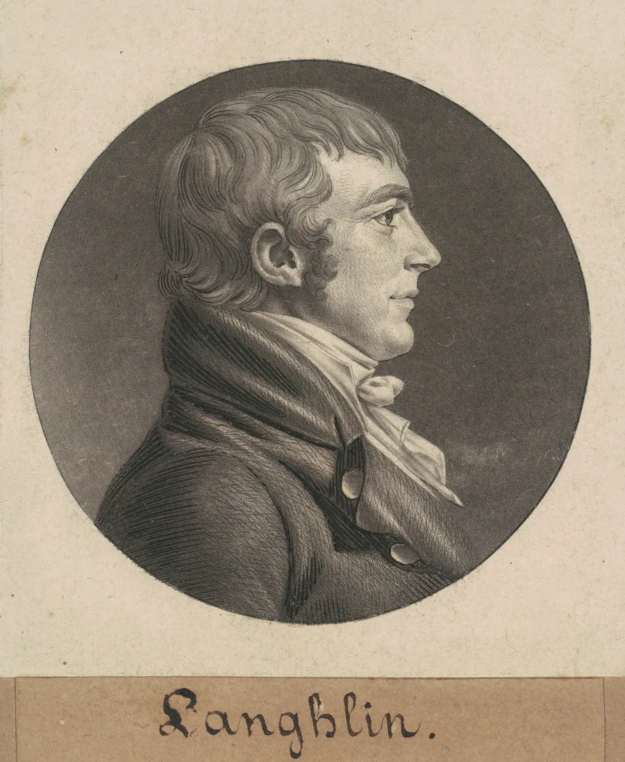 Laughlin by Charles B. J. Févret de Saint-Mémin