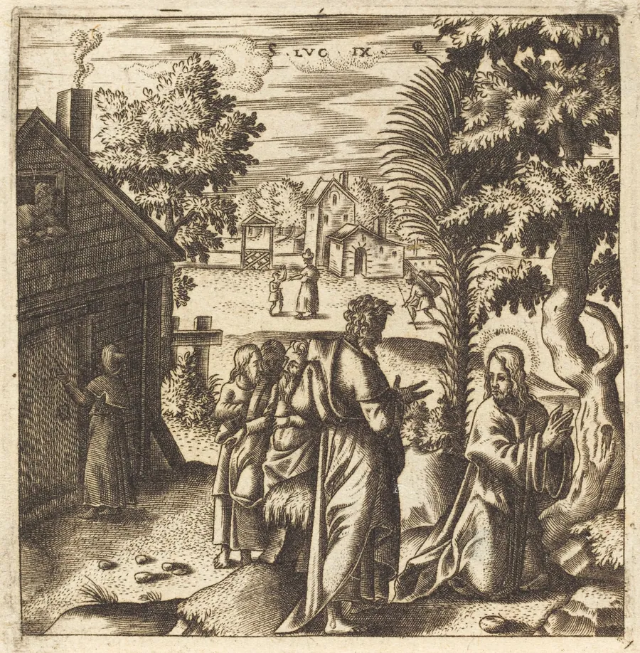 Christ Praying by Léonard Gaultier