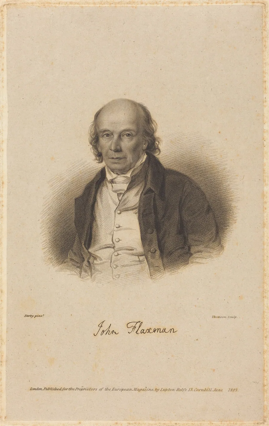 John Flaxman by James Thomson