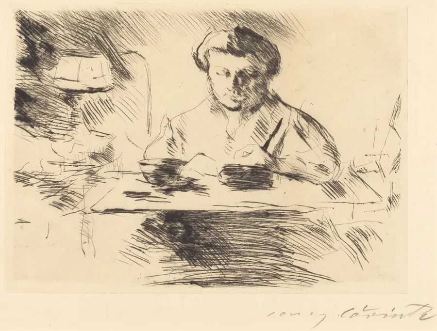 Die Gattin (Wife of the Artist) by Lovis Corinth