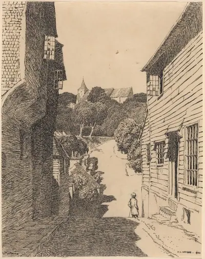 St. Anne's Church from Southover