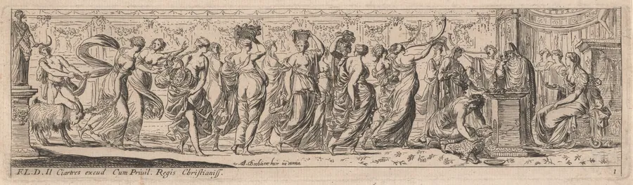 Sacrifice of a Ram by Pierre Brebiette