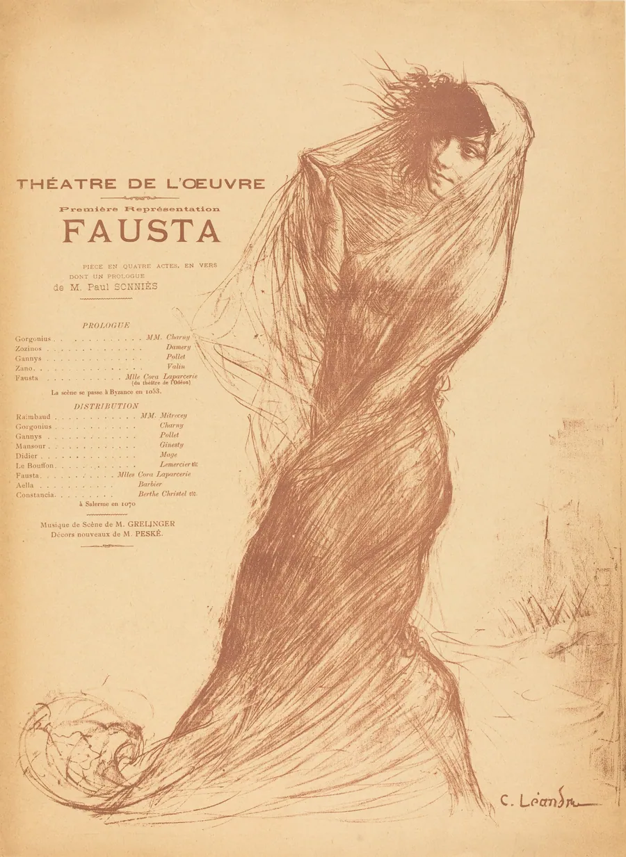 Fausta by Charles-Lucien Léandre