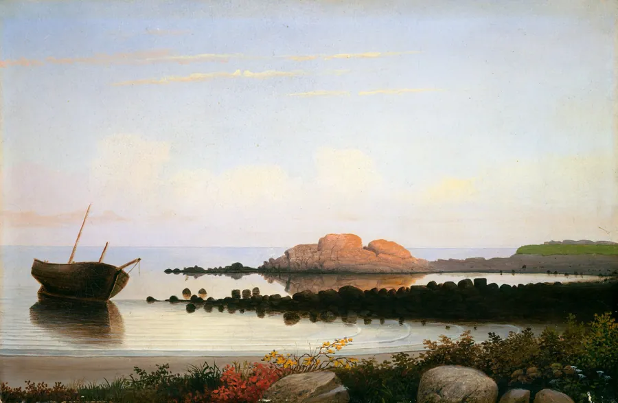 Brace's Rock, Eastern Point, Gloucester by Fitz Henry Lane