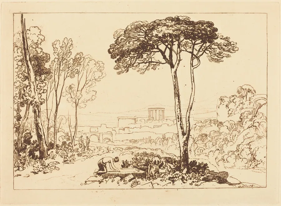 Scene in the Campagna by Joseph Mallord William Turner