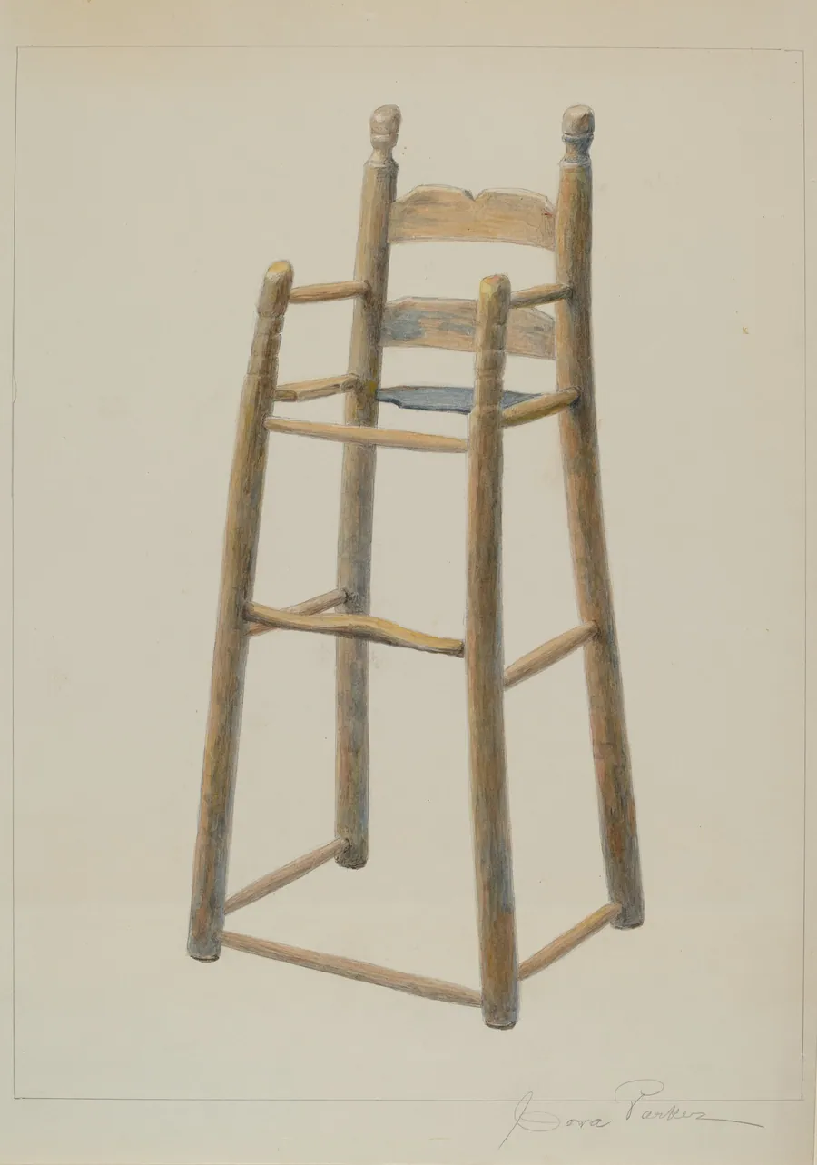 Child's High Chair by Cora Parker