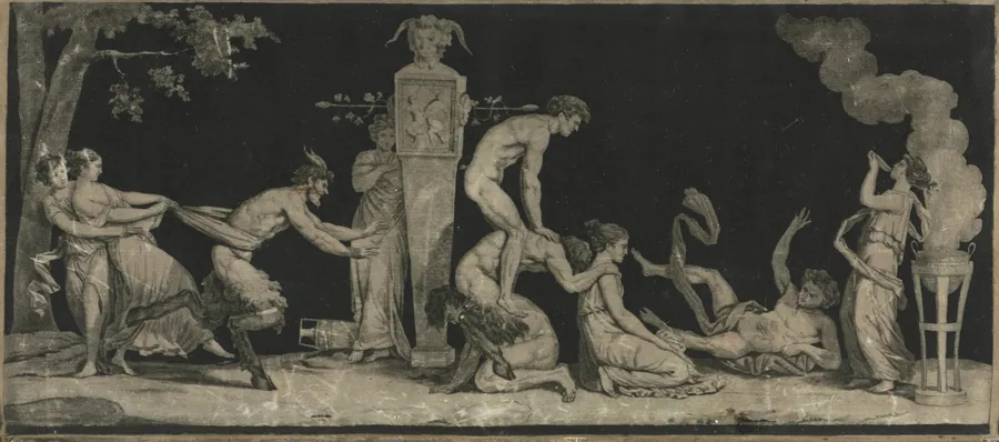 Bacchanal, the Game of Leap Frog by Laurent Guyot