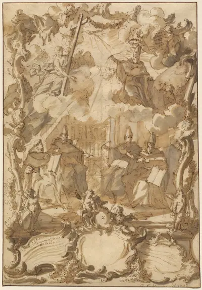 A Thesis Design with Doctors of the Church
