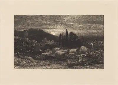 The Rising Moon, or An English Pastoral