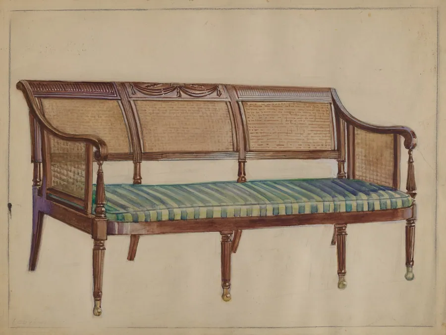 Settee by George Loughridge