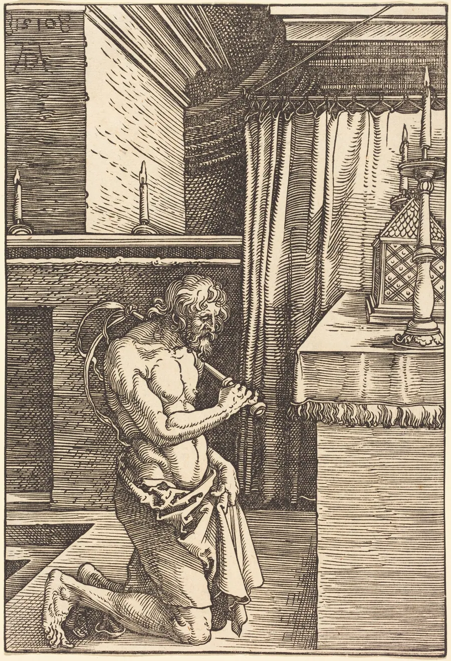 King David Doing Penance by Albrecht Dürer