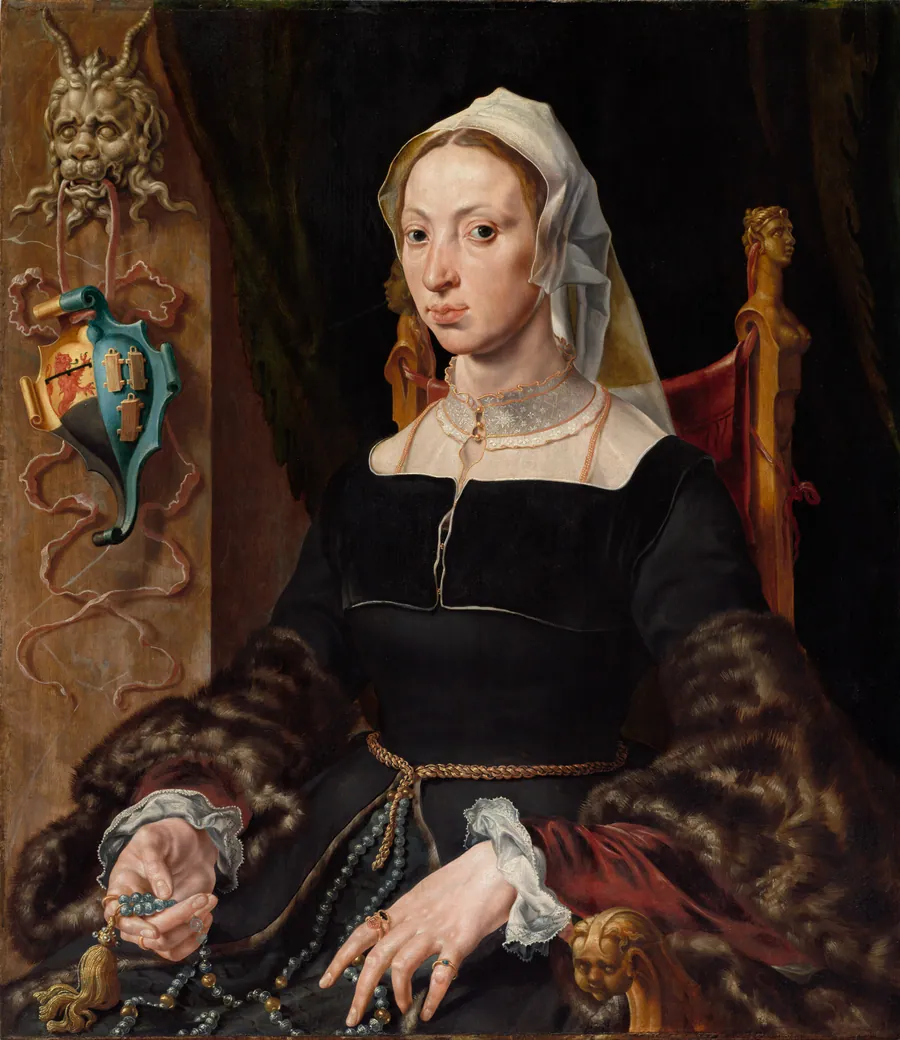 Portrait of Machtelt Suijs by Maerten van Heemskerck