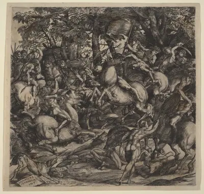 Battle of Nude Men