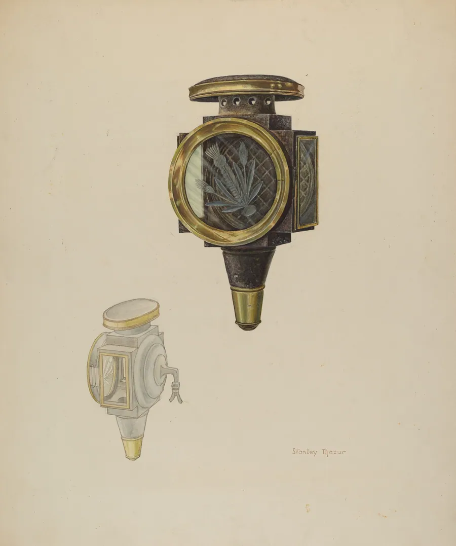 Carriage Lamp by Stanley Mazur