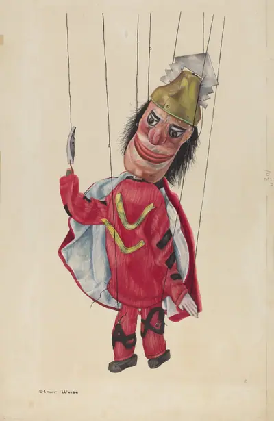 Marionette: "King Saul"