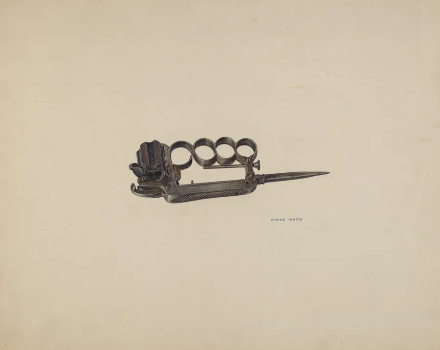 Apache Gun by Wayne White
