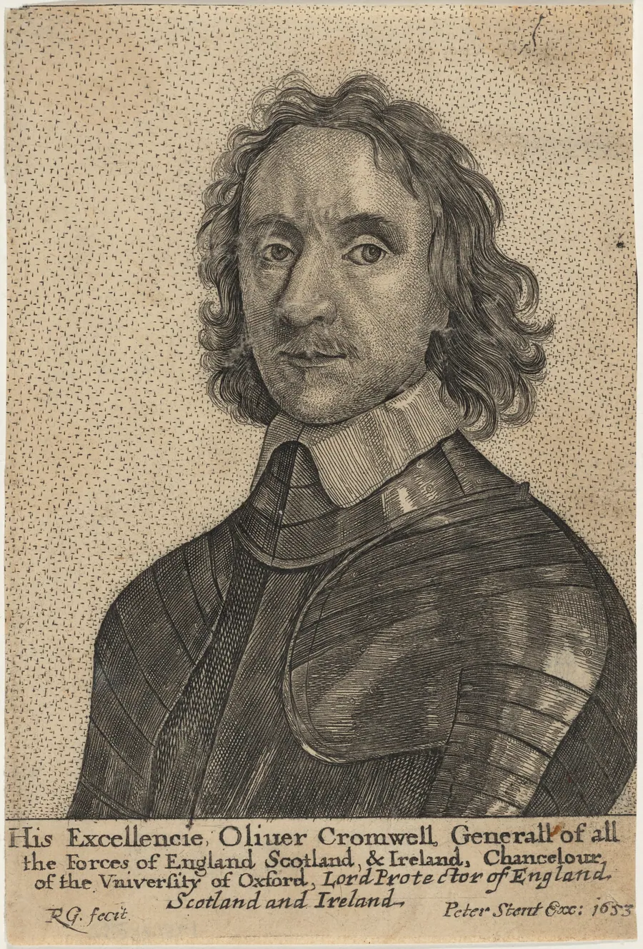 Oliver Cromwell by Robert Gaywood