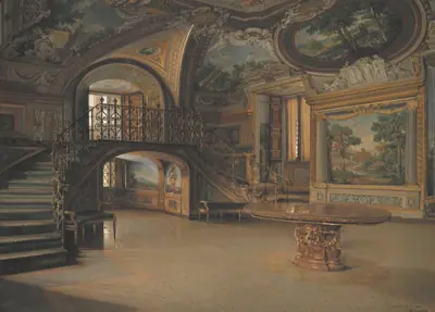 En sal i Palazzo Borghese