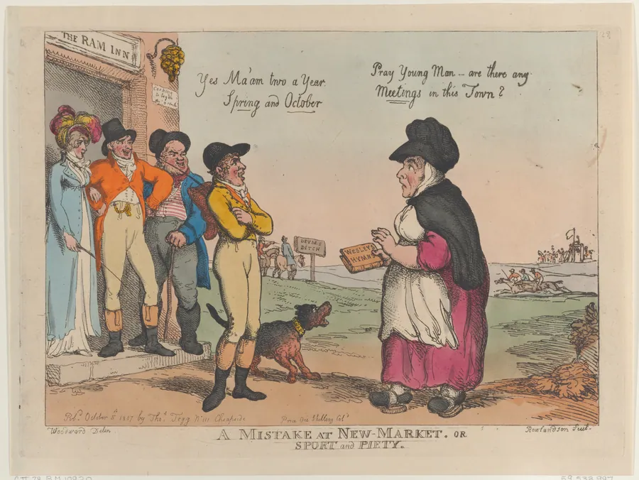 A Mistake at New Market, or Sport and Piety by George Murgatroyd Woodward
