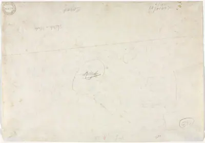 Sketch for a Landscape (verso)