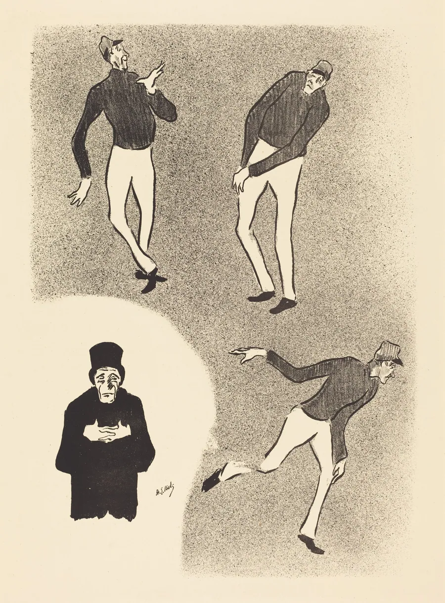 Clowns by Henri-Gabriel Ibels