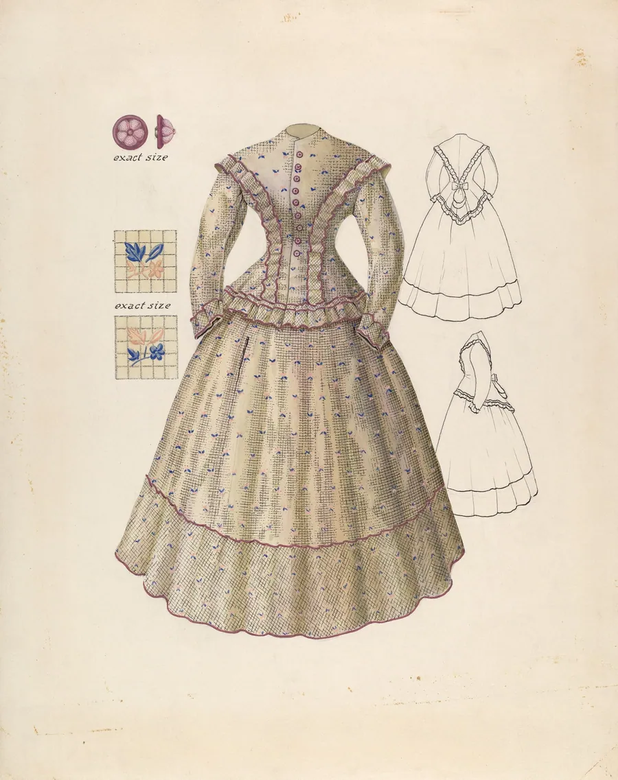 Dress by Henry Moran