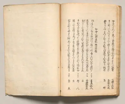 Spread Twenty-One from Volume Two of People of Japan in Light Verse (Kyōka)