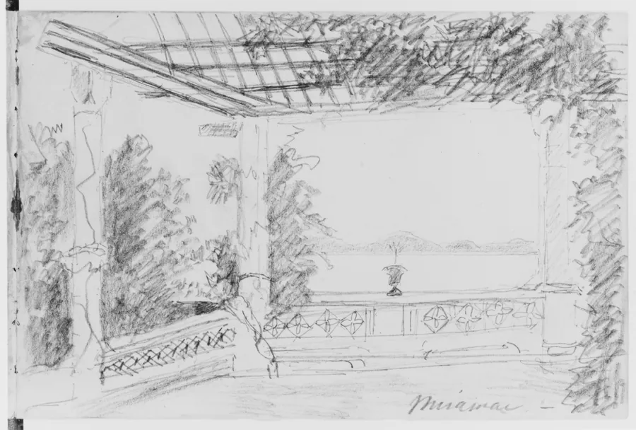 Sketchbook of Greek, Italian Islands, and Near East Subjects by Mary Newbold Sargent
