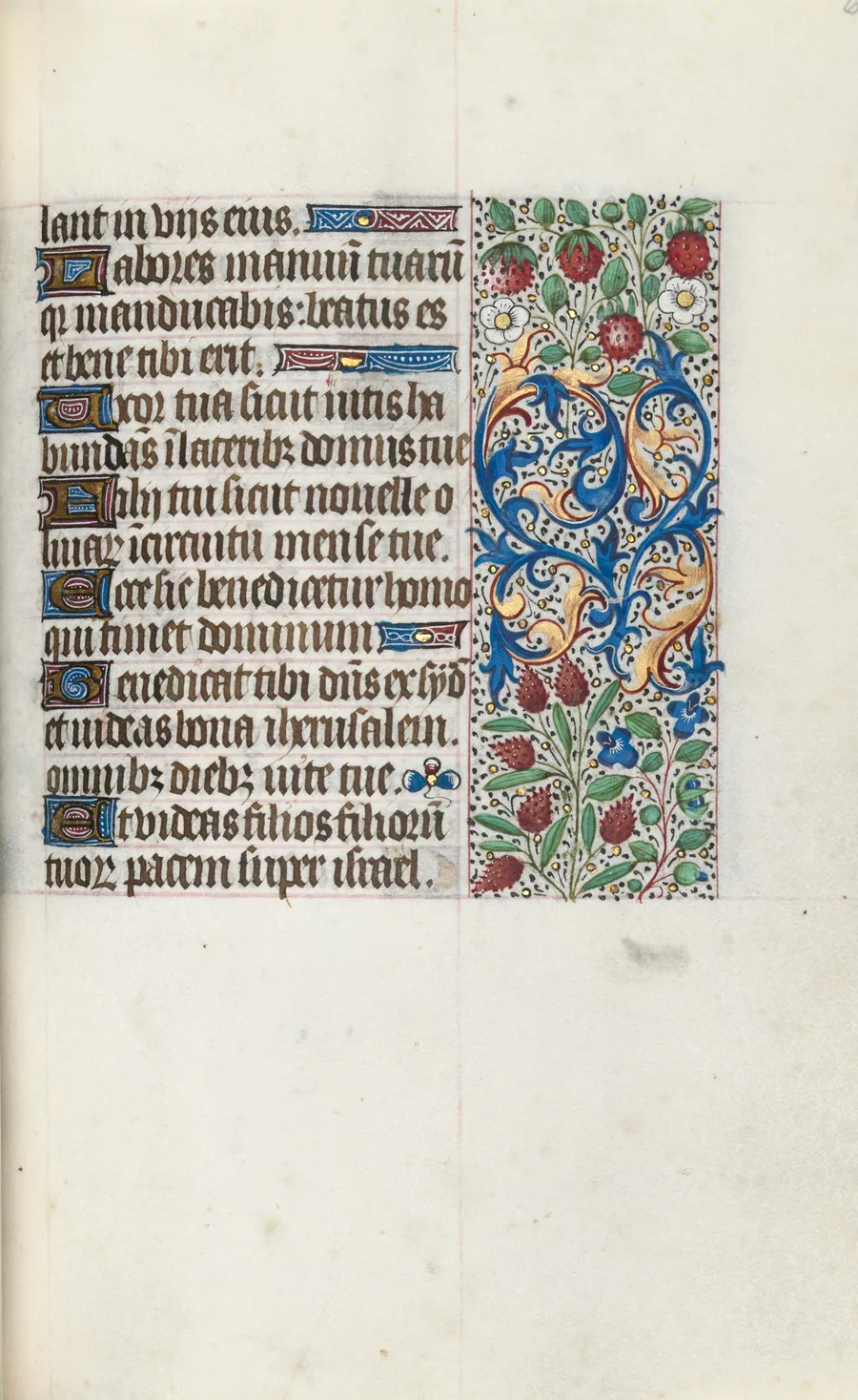 Book of Hours (Use of Rouen): fol. 69r by Master of the Geneva Latini
