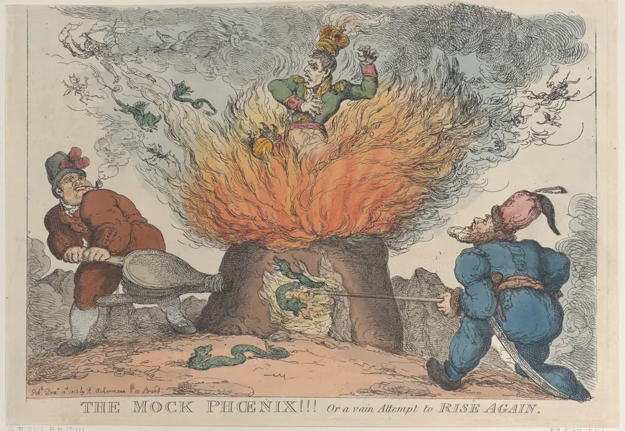 The Mock Phoenix!!! Or a Vain Attempt to Rise Again by Napoléon Bonaparte
