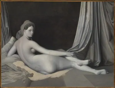 Odalisque in Grisaille