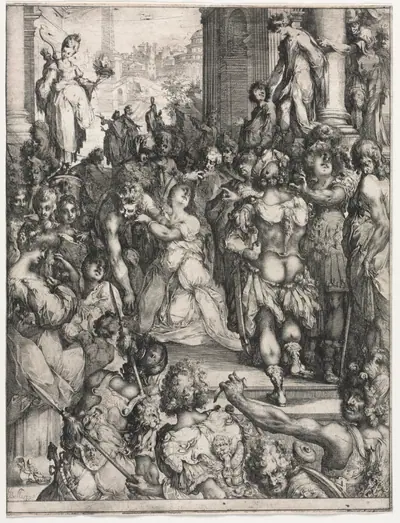 The Martyrdom of Saint Lucy