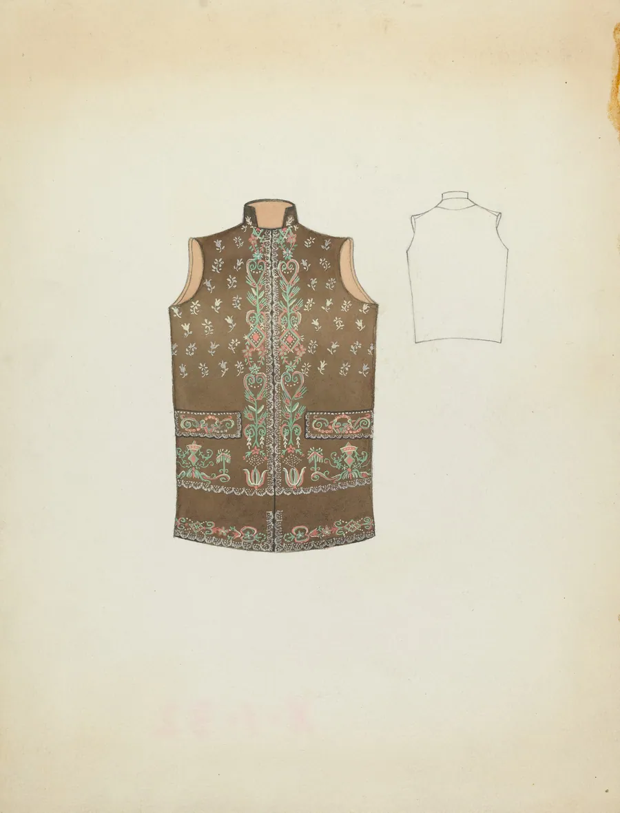 Sleeveless Jacket by American 20th Century