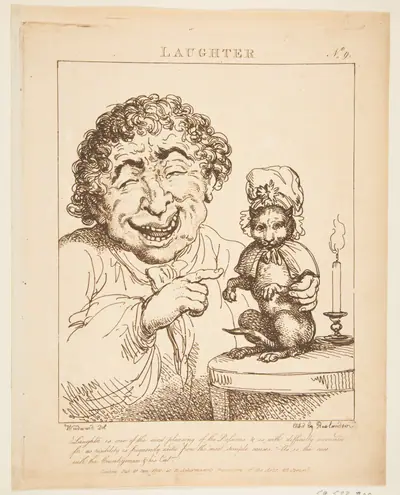 Laughter (Le Brun Travested, or Caricatures of the Passions)